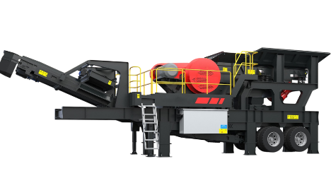Tyre Mobile Jaw Crushing Station